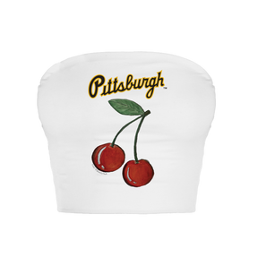 Pittsburgh Pirates Cherry Crop Tube Top