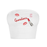 Cleveland Guardians Lipstick Crop Tube Top