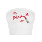 Arizona Diamondbacks Lipstick Crop Tube Top
