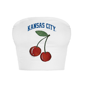 Kansas City Royals Cherry Crop Tube Top
