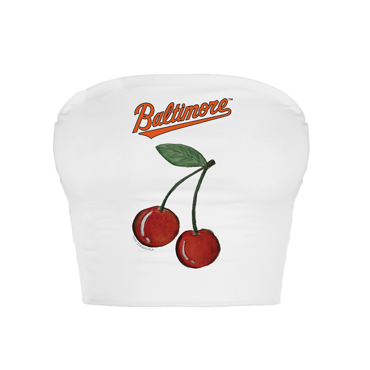 Baltimore Orioles Cherry Crop Tube Top
