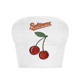 Baltimore Orioles Cherry Crop Tube Top