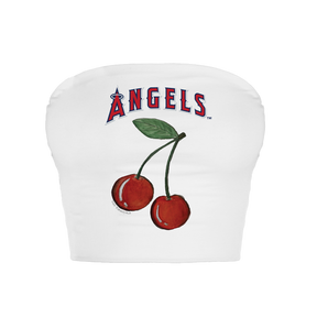 Los Angeles Angels Cherry Crop Tube Top