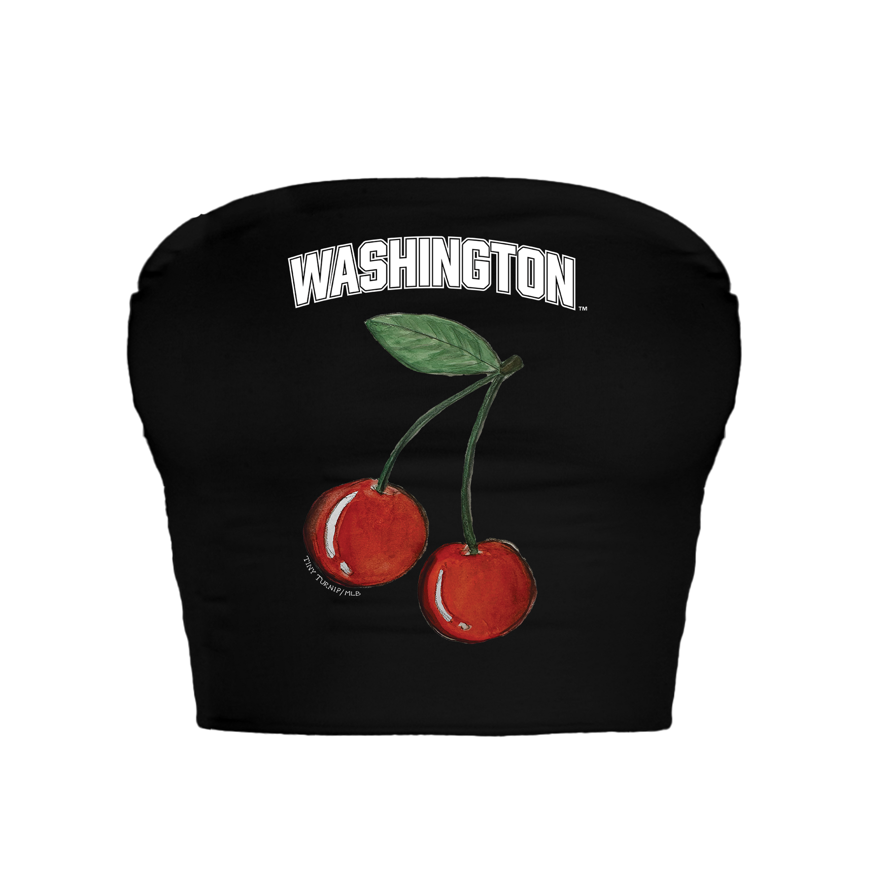 Washington Nationals Cherry Crop Tube Top
