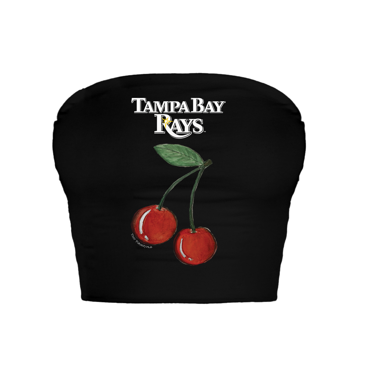 Tampa Bay Rays Cherry Crop Tube Top