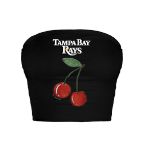 Tampa Bay Rays Cherry Crop Tube Top