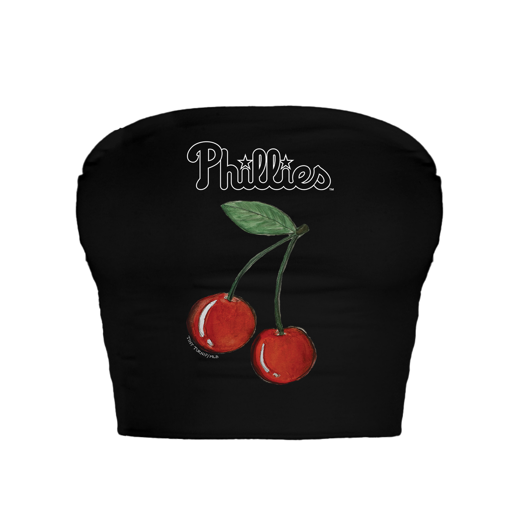 Philadelphia Phillies Cherry Crop Tube Top