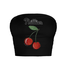 Philadelphia Phillies Cherry Crop Tube Top