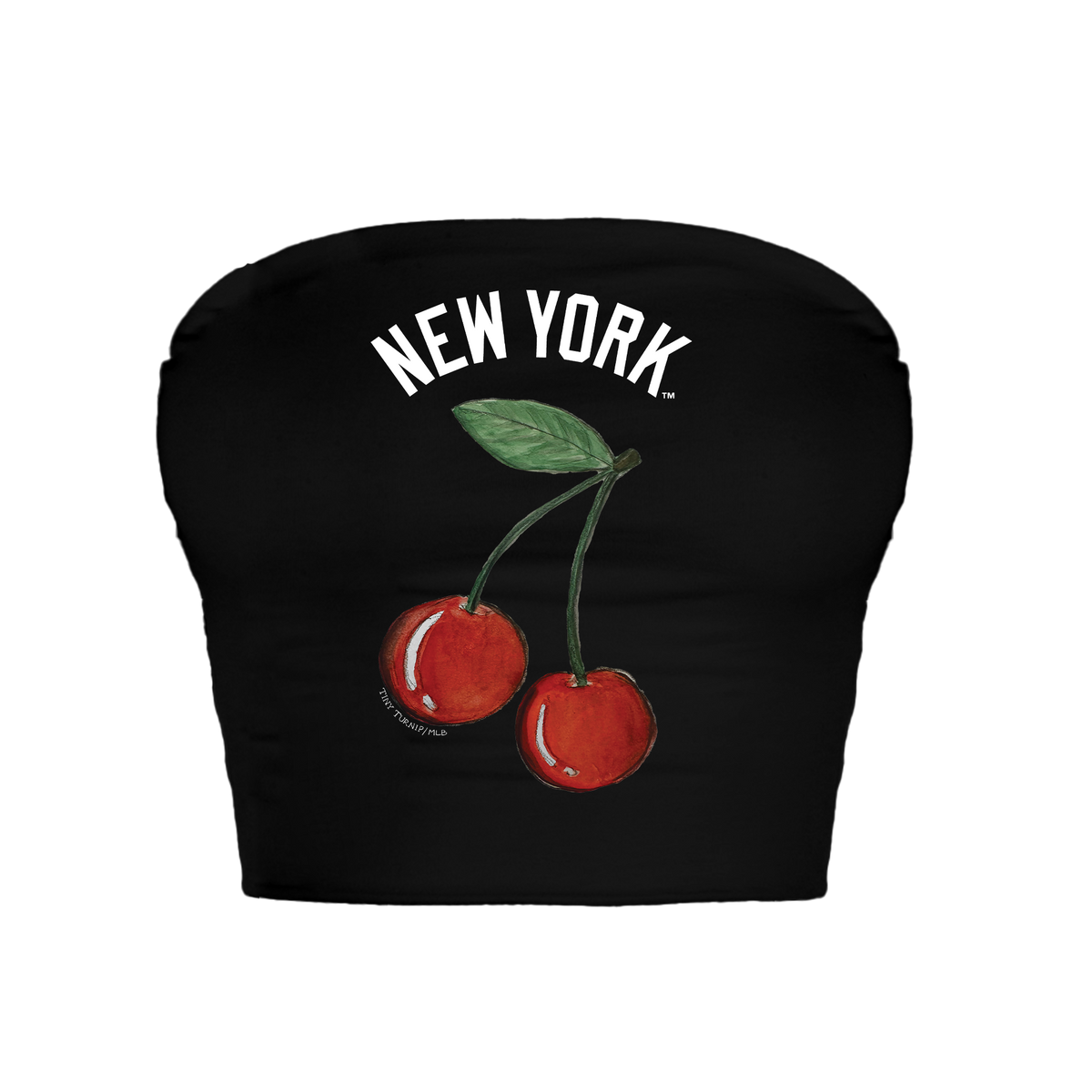 New York Yankees Cherry Crop Tube Top