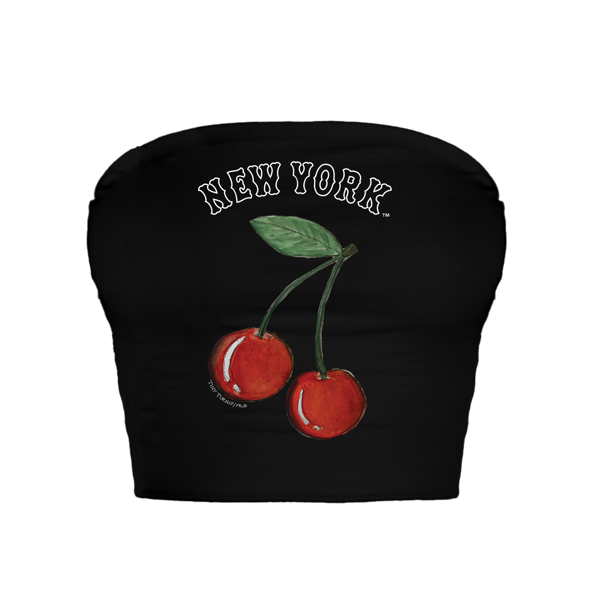 New York Mets Cherry Crop Tube Top