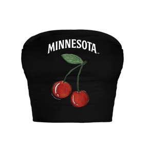 Minnesota Twins Cherry Crop Tube Top