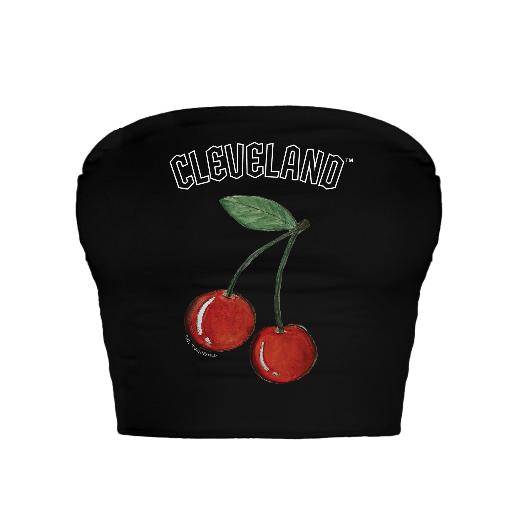 Cleveland Guardians Cherry Crop Tube Top