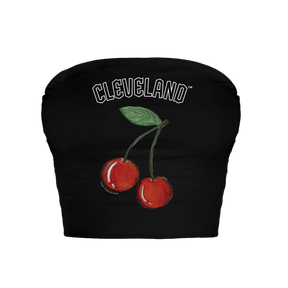 Cleveland Guardians Cherry Crop Tube Top