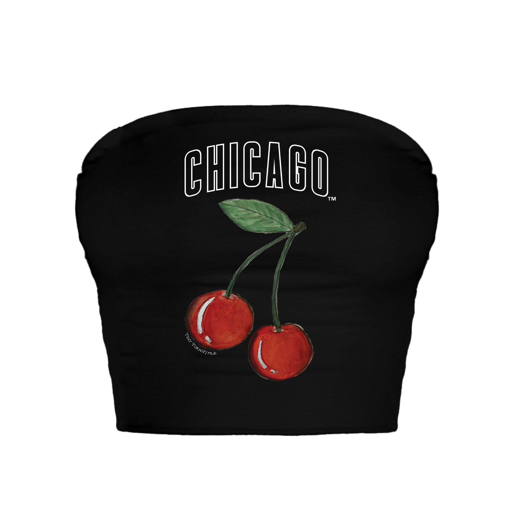 Chicago White Sox Cherry Crop Tube Top