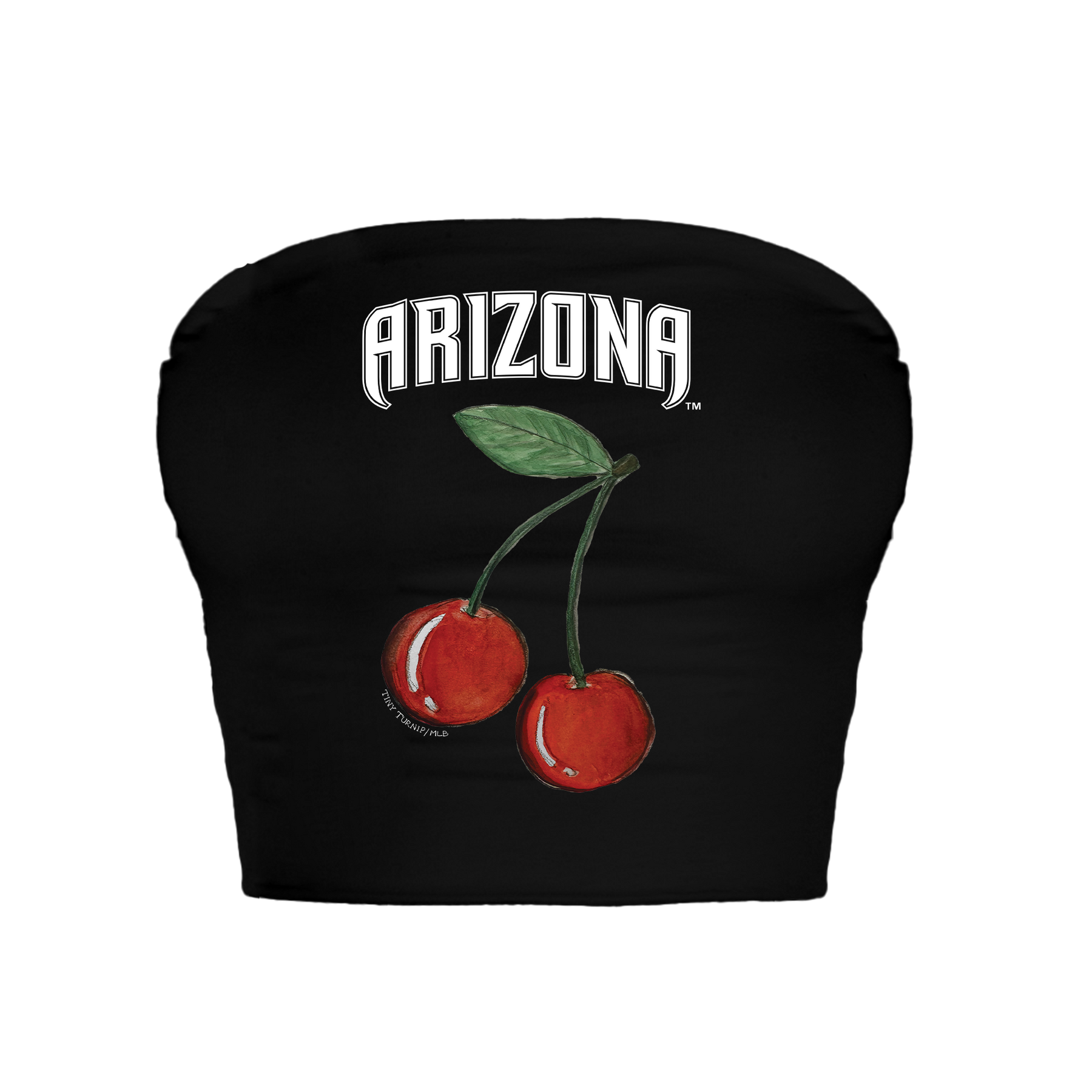 Arizona Diamondbacks Cherry Crop Tube Top