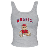 Los Angeles Angels Teddy Ribbed Tank - Tiny Turnip