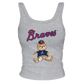 Atlanta Braves Teddy Ribbed Tank