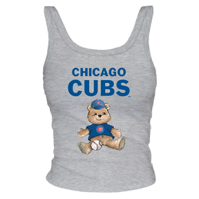 Chicago Cubs Teddy Ribbed Tank