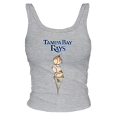 Tampa Bay Rays Triple Scoop Ribbed Tank