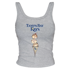Tampa Bay Rays Triple Scoop Ribbed Tank