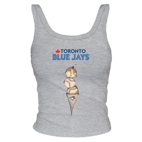 Toronto Blue Jays Triple Scoop Ribbed Tank