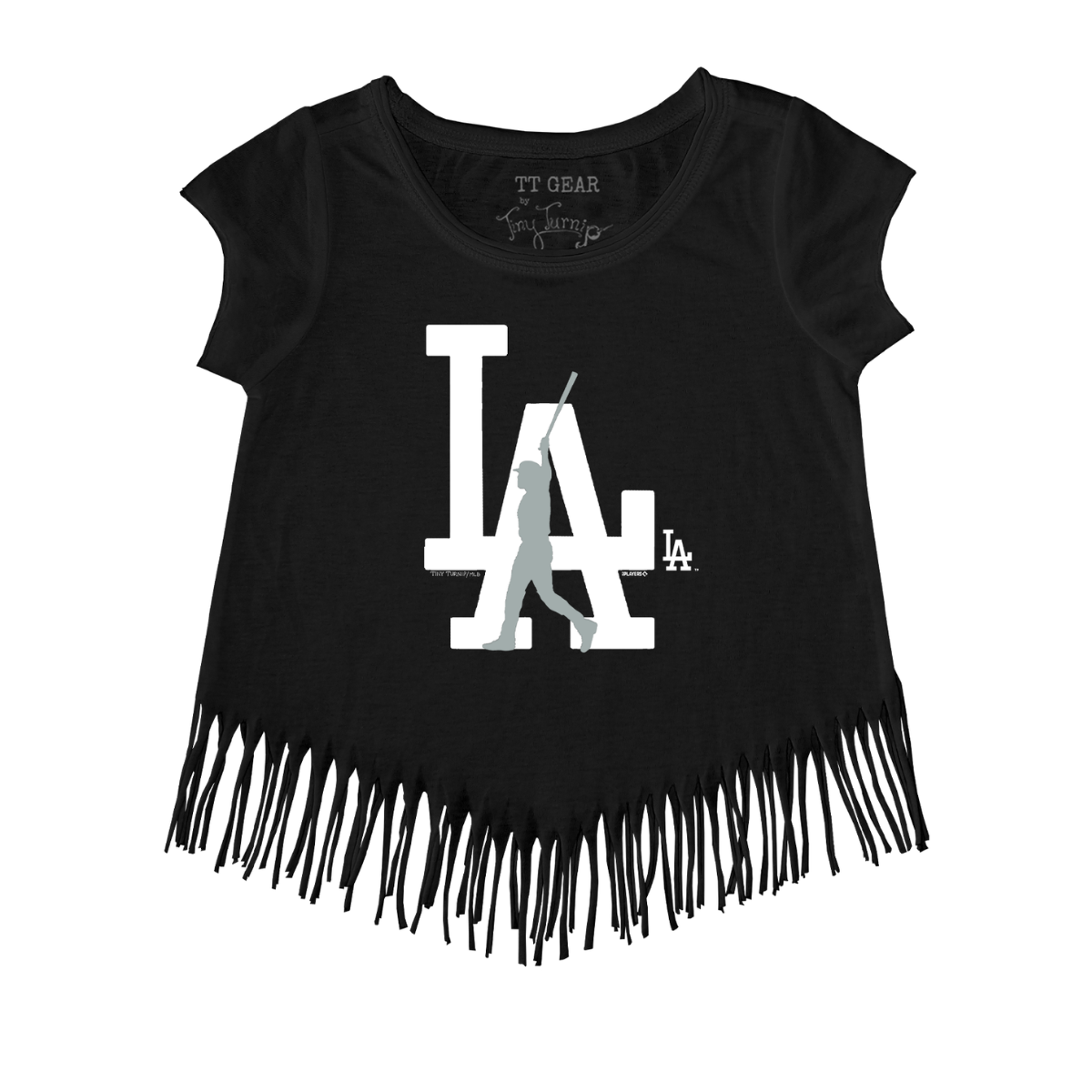 LA Walk Off Chelsea Freeman Dodgers Fringe Tee