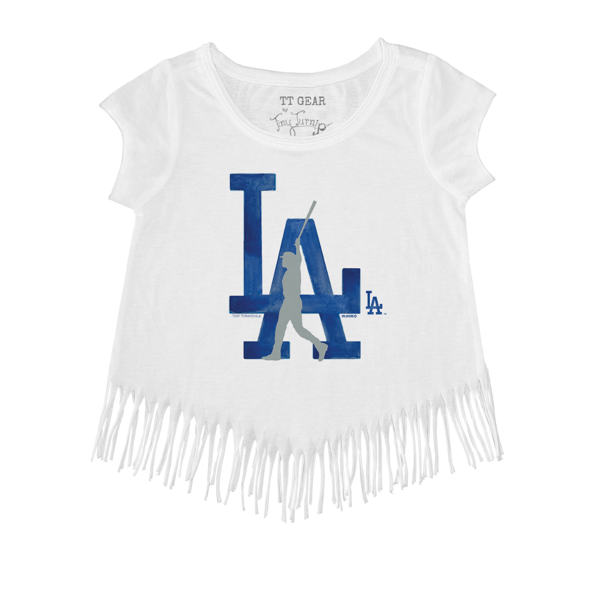 LA Walk Off Chelsea Freeman Dodgers Fringe Tee