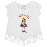 VIP Football: Babes w/ Name, Number - Fringe Tee