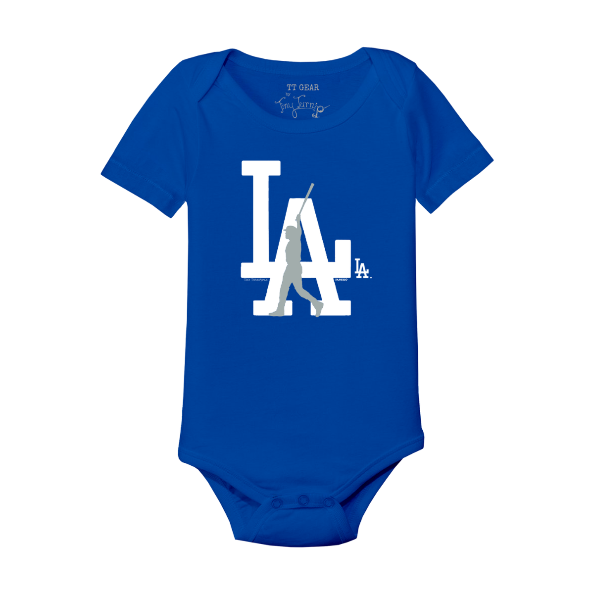 LA Walk Off Chelsea Freeman Dodgers Short Sleeve Snapper