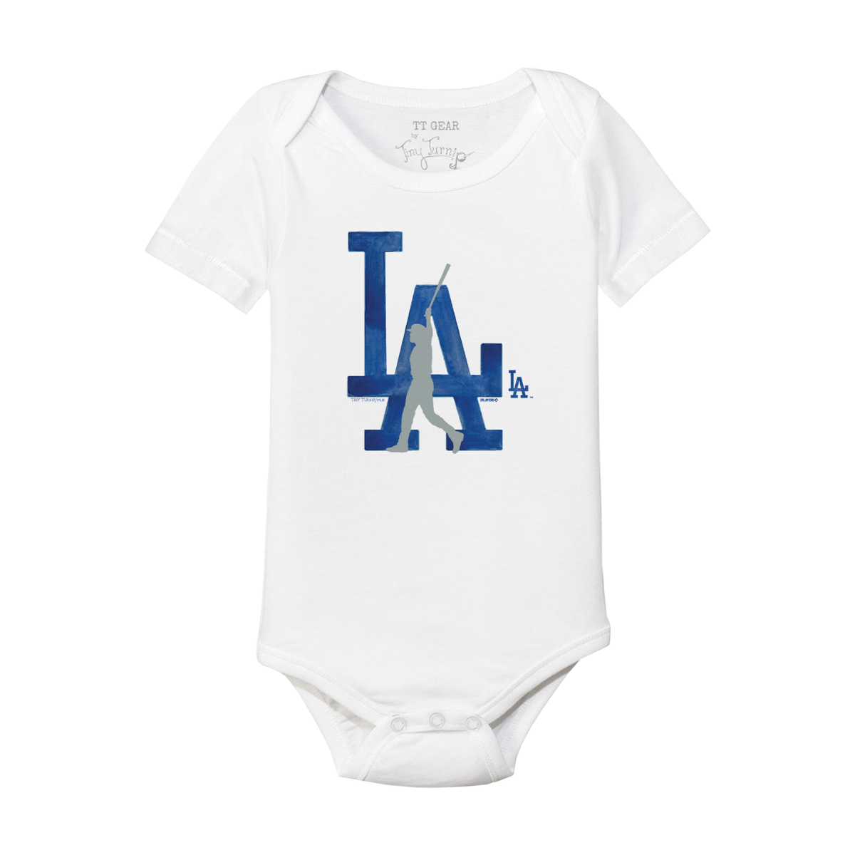 LA Walk Off Chelsea Freeman Dodgers Short Sleeve Snapper