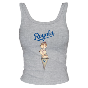 Kansas City Royals Triple Scoop Ribbed Tank
