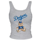 Los Angeles Dodgers Teddy Ribbed Tank