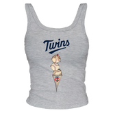 Minnesota Twins Triple Scoop Ribbed Tank