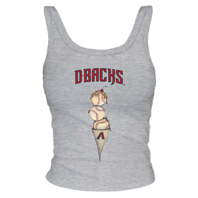 Arizona Diamondbacks Triple Scoop Ribbed Tank