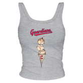 Cleveland Guardians Triple Scoop Ribbed Tank
