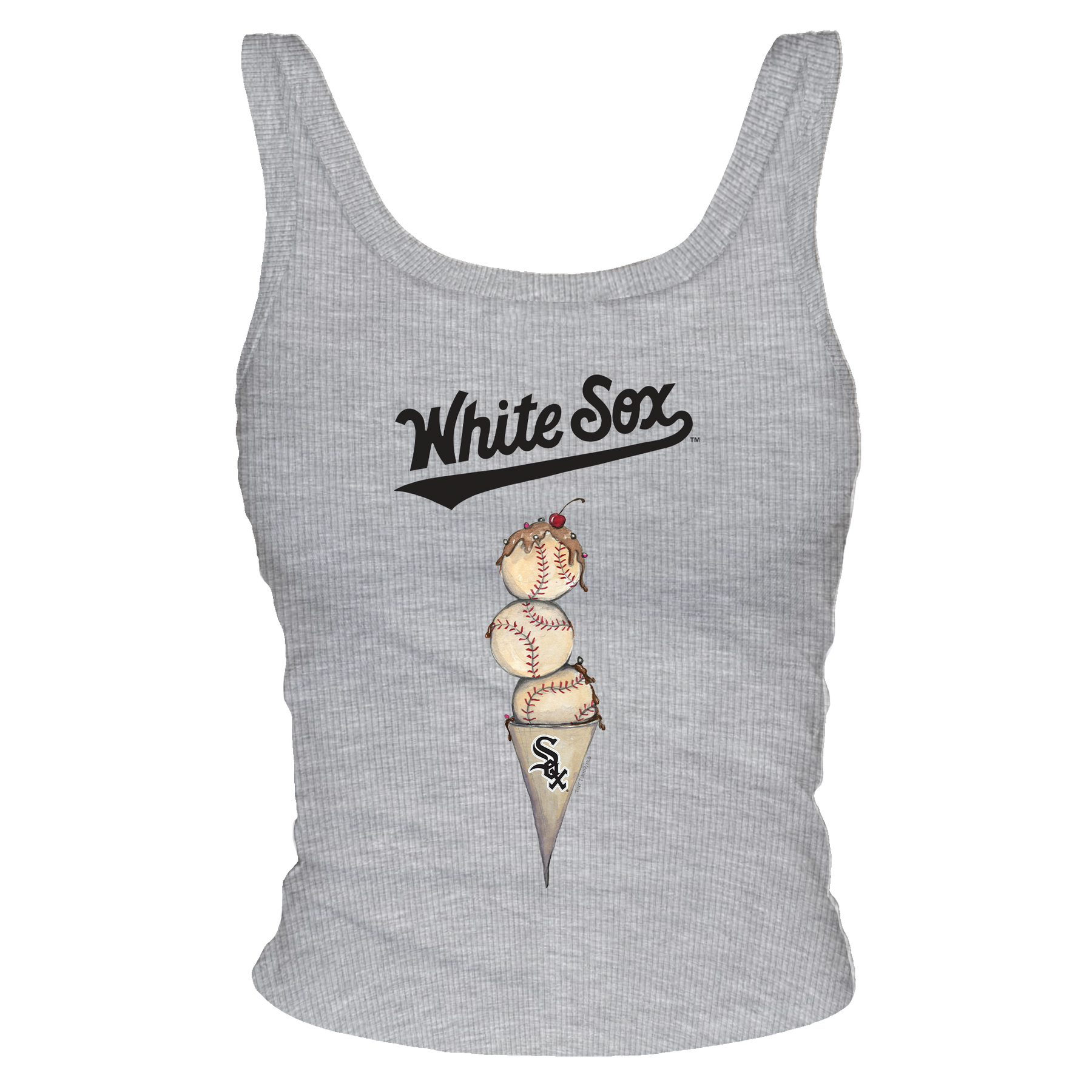 Chicago White Sox Triple Scoop Ribbed Tank– Tiny Turnip Chicago White Sox Triple Scoop Ribbed Tank– Tiny Turnip