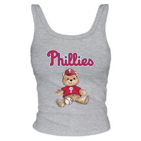 Philadelphia Phillies Teddy Ribbed Tank
