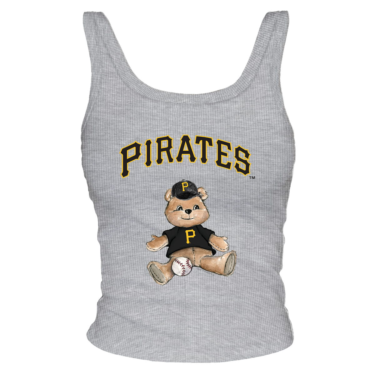 Pittsburgh Pirates Teddy Ribbed Tank