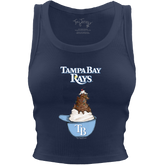Tampa Bay Rays Sundae Helmet Crop Tank