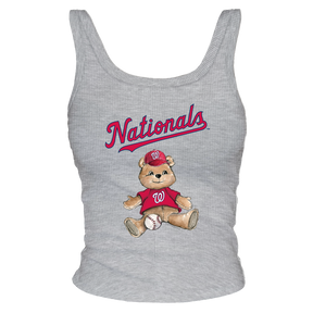 Washington Nationals Teddy Ribbed Tank
