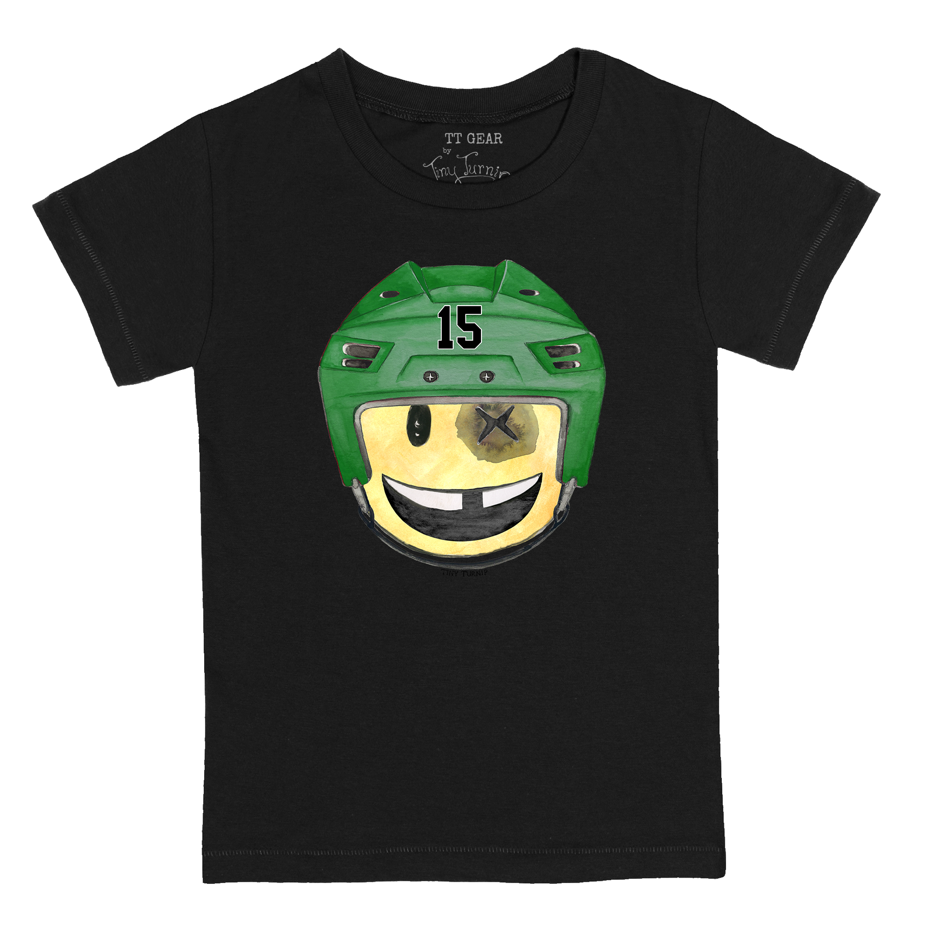 VIP Hockey Smiley - Kid's Tee Shirt - Tiny Turnip
