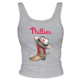 Philadelphia Phillies Cowboy Boot Ribbed Tank