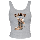 San Francisco Giants Cowboy Boot Ribbed Tank