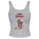 St. Louis Cardinals Cowboy Boot Ribbed Tank