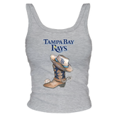 Tampa Bay Rays Cowboy Boot Ribbed Tank