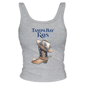 Tampa Bay Rays Cowboy Boot Ribbed Tank