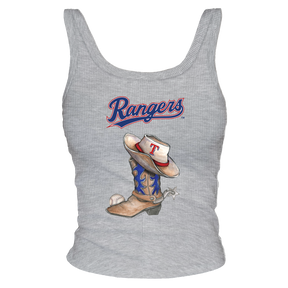 Texas Rangers Cowboy Boot Ribbed Tank