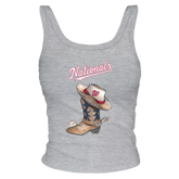 Washington Nationals Cowboy Boot Ribbed Tank