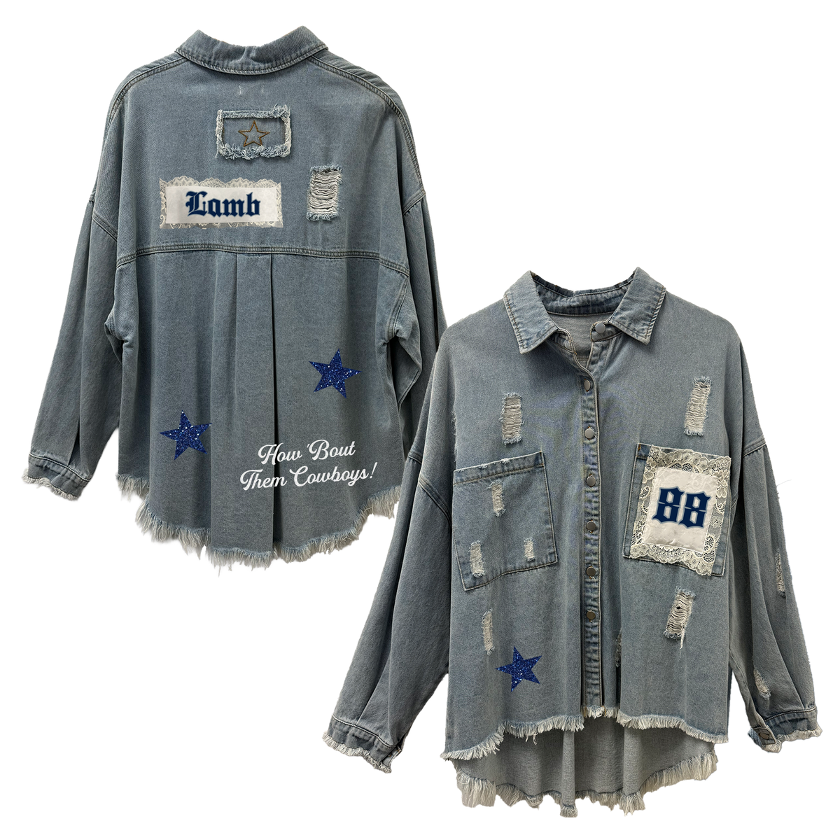 VIP Football: Lace Olivia Jacket