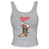 Minnesota Twins Cowboy Boot Ribbed Tank
